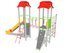 Set cu două turnuri cu tobogan pentru loc de joacă - BGL-00104 imagine 5
