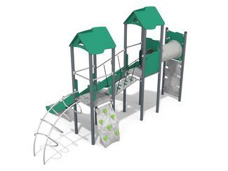 Set cu două turnuri pentru loc de joacă - BGL-1104 RECYCLED imagine principala