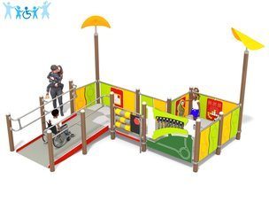 Set integrativ pentru loc de joacă - BGL-1222