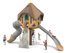 Turn cu tobogane și structură de frânghii - BGL-1434 miniatura 1