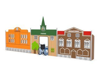 Căsuță pentru locul de joacă - primărie - BGL-20-4-8XII23-1D imagine principala