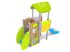 Căsuță cu tobogan pentru loc de joacă - Set cu două platforme - BGL-7114 imagine 9